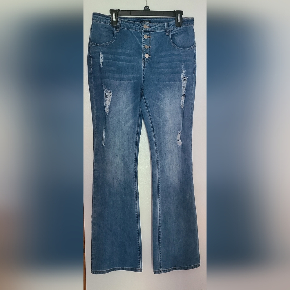 Women's Jeans XL - Flamingos